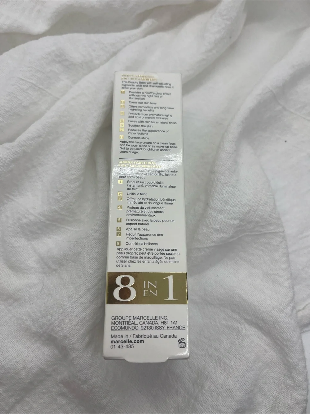 NEW in BOX Marcelle Golden Glow BB Cream Golden Glow Illuminator UNIVERSAL SHADE
